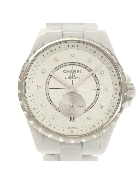 Chanel Diamond White Ceramic Watch main image 5